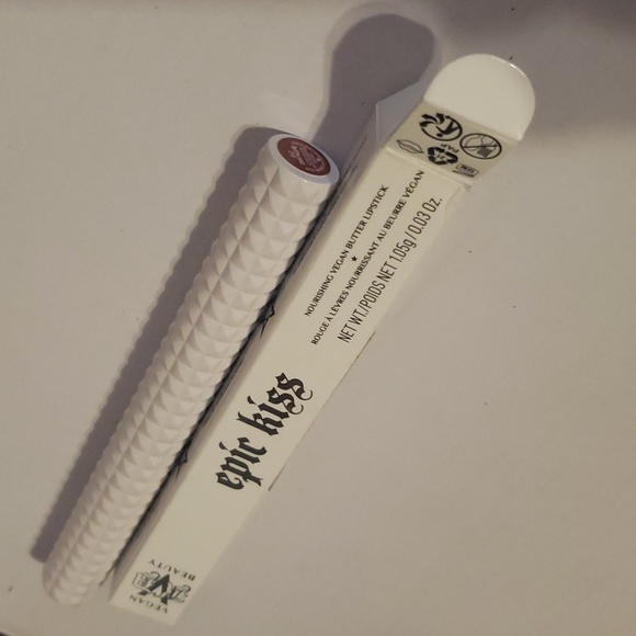 💙🧚‍♀️BOTH/AND Kat Von D DISCONTINUED Epic Kiss Lipstick NWT - Picture 6 of 7